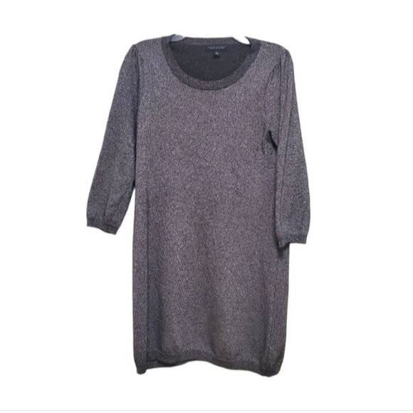 Banana Republic Dress Metallic Cashmere Wool Blend - Picture 3 of 15